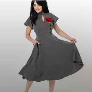 1920s Style Dress with Pockets